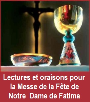 Lectures et oraisons pour le 13 Mai