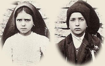 Canonisation annoncée de JACINTA et FRANCISCO MARTO pour le 13 Mai 2017