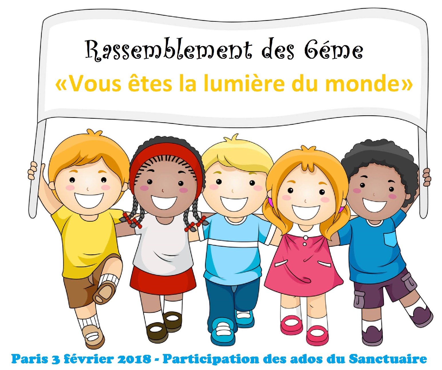 Rassemblement des 6ème